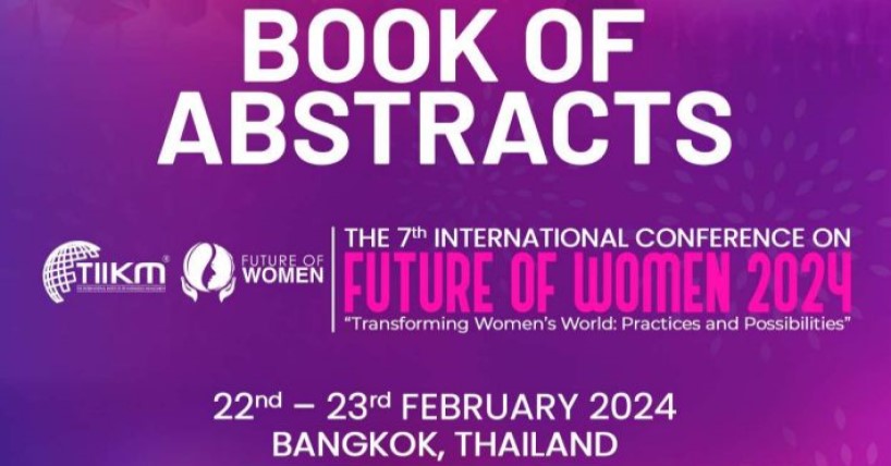 Book of abstracts for conference